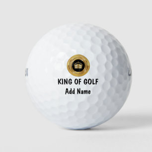 Funny King Of Golf Balls