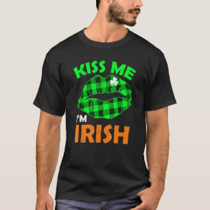 Funny Kiss Me I M Irish St Patrick Day 2022 Men W T-Shirt
