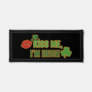 Funny Kiss Me I'm Irish St. Patrick's Day Party Pennant