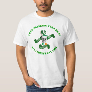 Funny Kiss My Shamrocks St Patrick's day T-Shirt