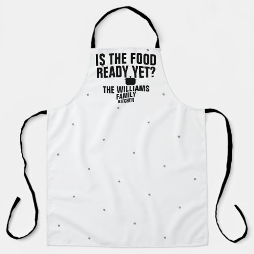funny kitchen cooking family apron