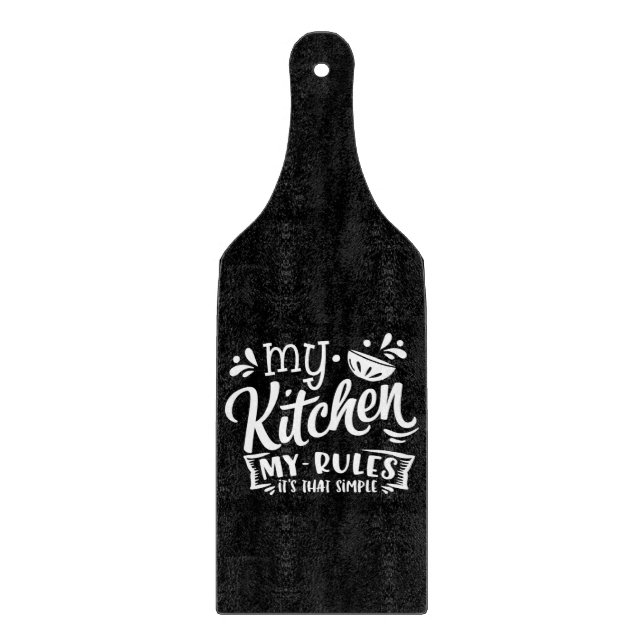 Funny kitchen  cutting board (Front)