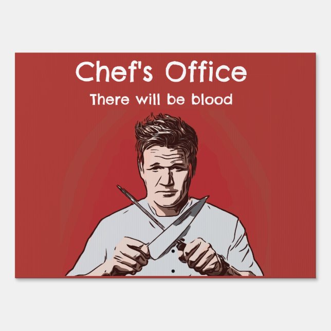 Funny Kitchen Door And Wall Sign (Front)