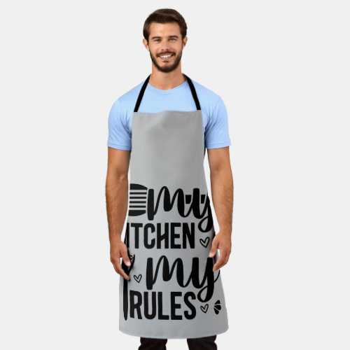 Funny Kitchen Quote All_Over Print Apron