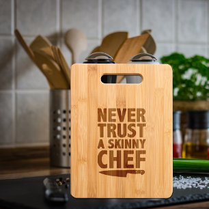 Funny Kitchen Quote Engraved Cutting Board