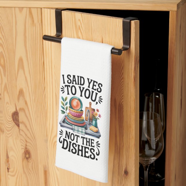 Funny Kitchen Series Design #11 Towel (Thirds Fold)