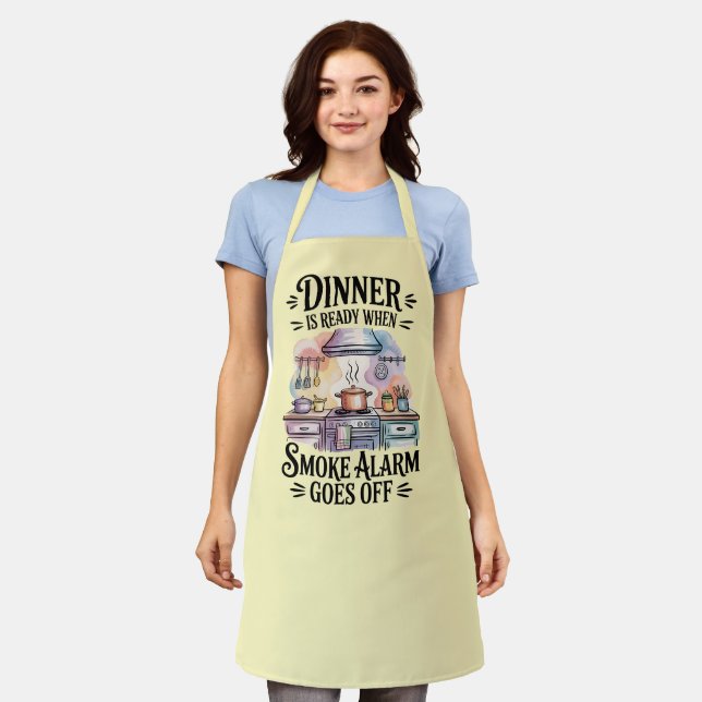 Funny Kitchen Series Design #13 Apron (Worn)