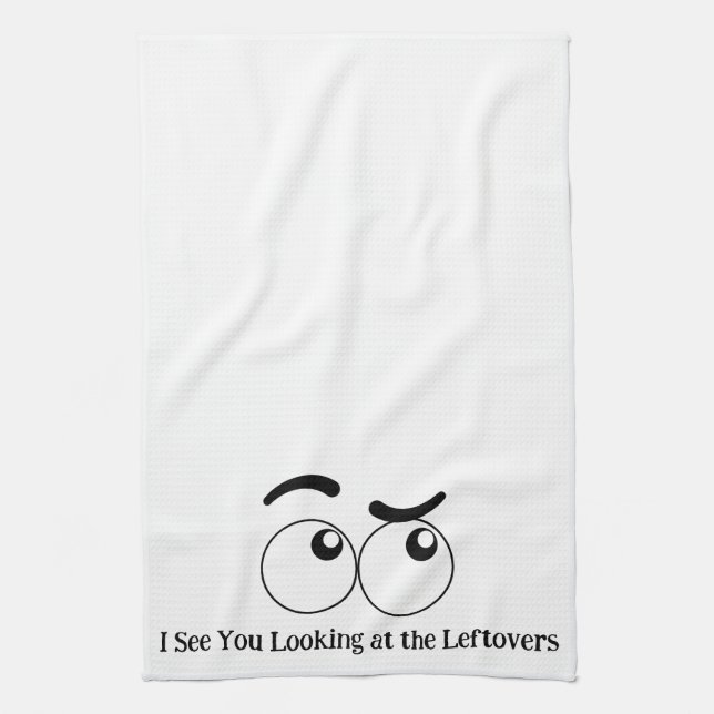 Funny Kitchen Towel- Kitchen Decor & Gift Towel (Vertical)