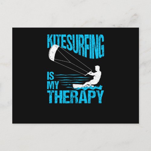 Funny Kitesurfing Kiteboard Surfer Kitesurfing Postcard