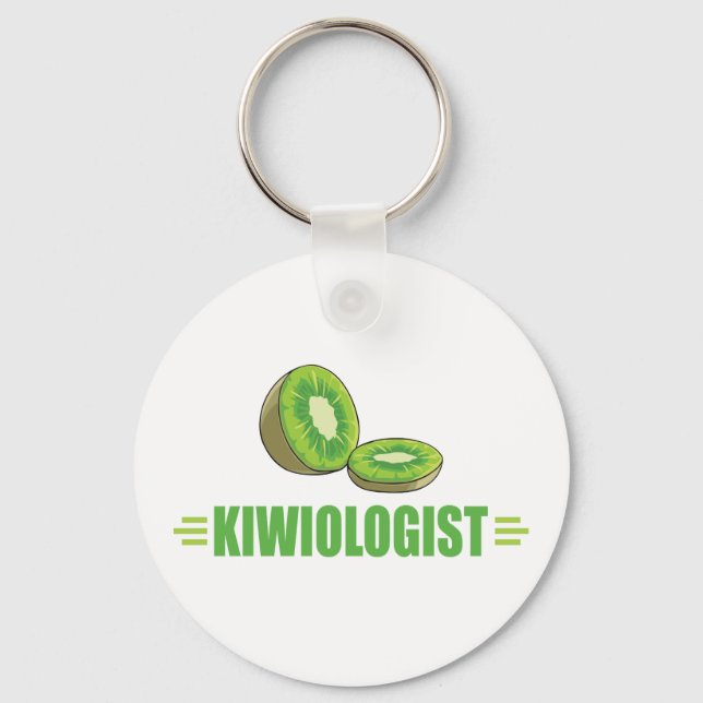 Funny Kiwi Lover Keychain (Front)