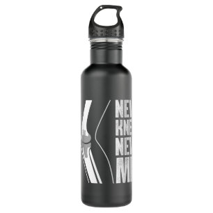 Funny Knee Replacement For Men Women After Surgery Stainless Steel Water Bottle