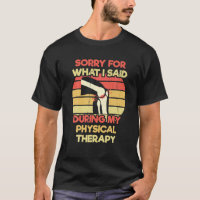 Funny Knee Replacement Physical Therapist PT Surge