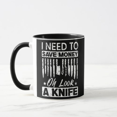 Funny Knife For Men Women Collectible Knives Mug