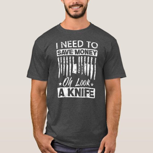 Funny Knife For Men Women Collectible Knives T_Shirt