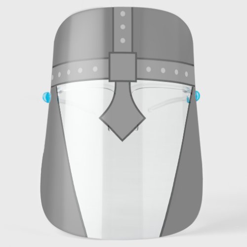 Funny Knight Helmet Face Shield