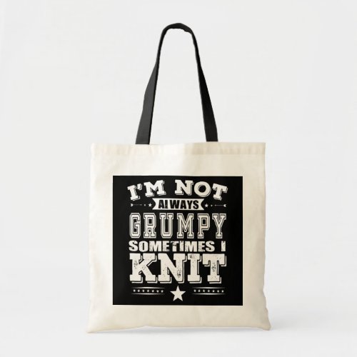 Funny Knitting Lovers  Tote Bag