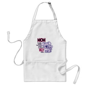 Funny Koala Bear Mom No Matter What Life Throws At Adult Apron