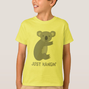 Funny koala bear t shirt for kids