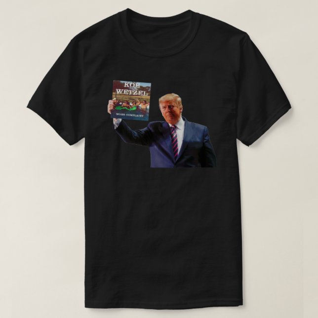 Funny Koe Wetzel Trump Classic T-Shirt (Design Front)