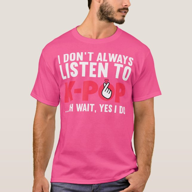 Funny Kpop Art For Teen Girls Women Korean Music L T-Shirt (Front)