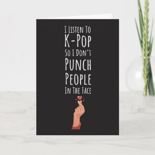Funny Kpop Cards Korean Girl