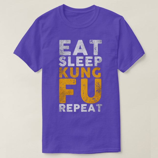 Funny Kung Fu T-Shirt (Design Front)