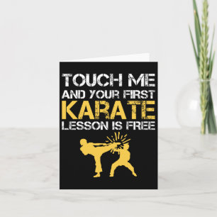 Funny Kyokushin Karate  Card
