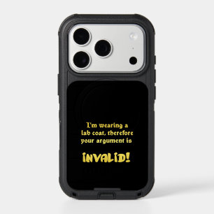 Funny Lab Coat Logic: The Ultimate Argument Ender iPhone 17 Pro Case