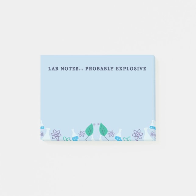 Funny Lab Notes Chemistry (Front)