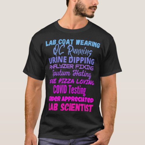 FUNNY LAB SCIENTIST LAB COAT WEARING MEDICAL LABOR T_Shirt