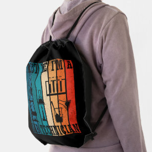 Funny lab tech laboratory technician drawstring bag