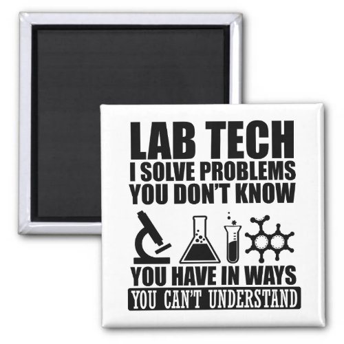 Funny lab tech quotes laboratory technician humor magnet