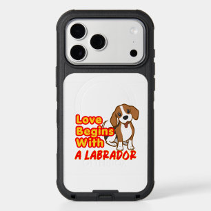 Funny Labrador Lover Quote Round OtterBox Case