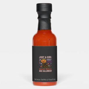 Funny Labrador Retriever Halloween Pumpkin Dog Hot Sauces