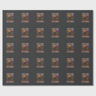 Funny Labrador Retriever Halloween Pumpkin Dog Wrapping Paper