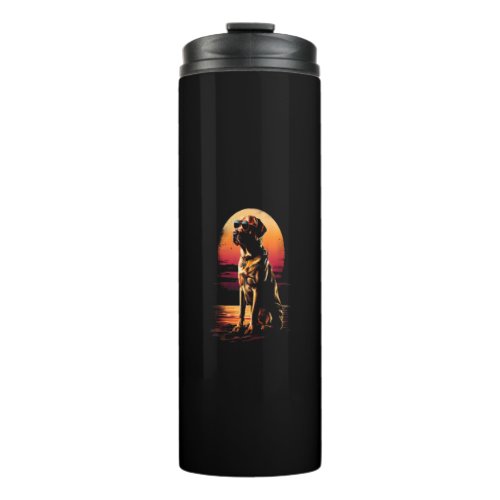 Funny Labrador Retriever Lover Dogs Graphic Dog Su Thermal Tumbler