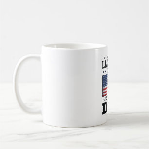 Funny Lacrosse Dad American Flag Vintage Shirt Des Coffee Mug