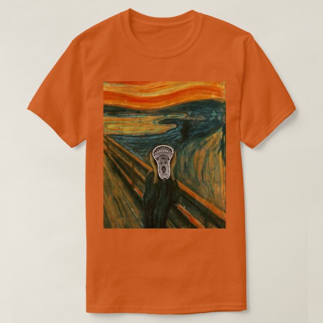 Funny Lacrosse T-Shirt (Design Front)