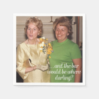 Funny Ladies Cocktail Napkins