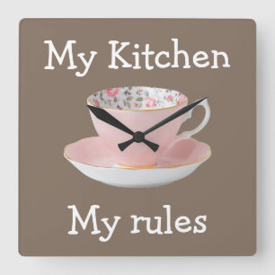 Funny Ladies Kitchen Wall Clock
