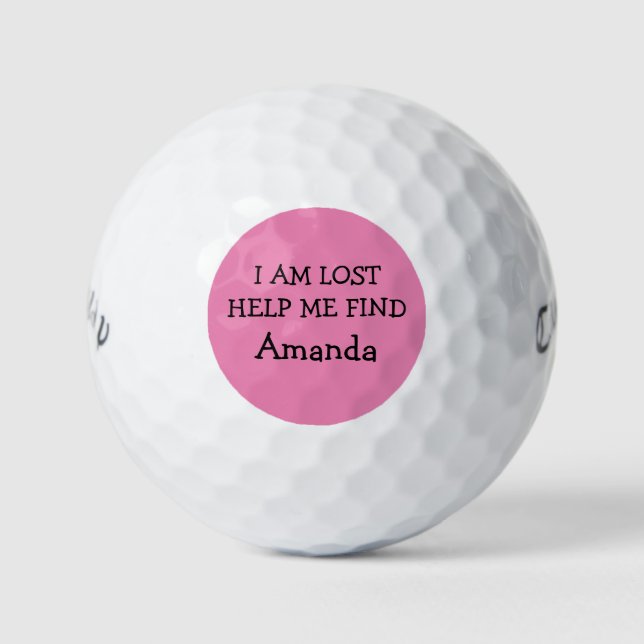 Funny Ladies Lost Golf Balls (Front)