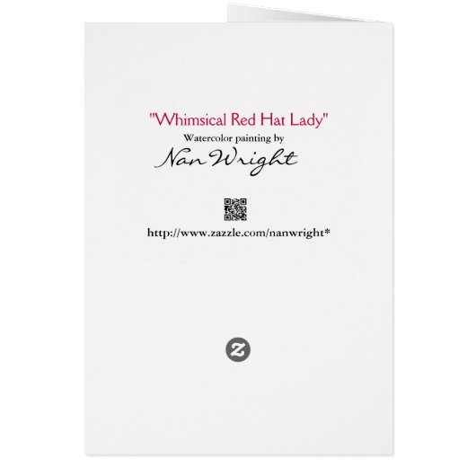 Funny Lady Who Can't Keep Secrets (Back)