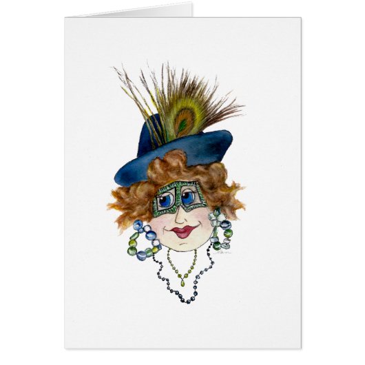 Funny Lady with advice about mother and daughter (Front)