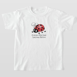 Funny Ladybug Humorous Insect Design T-Shirt