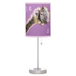 Funny Lamp with Happy Ostrich - Customizable