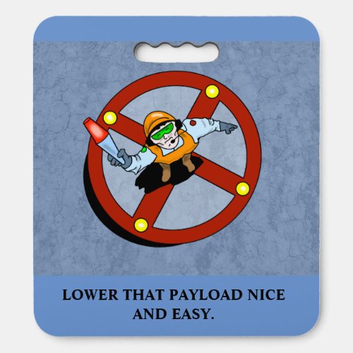 FUNNY LANDING PAD KNEELING CUSHION by Jetpackcorps