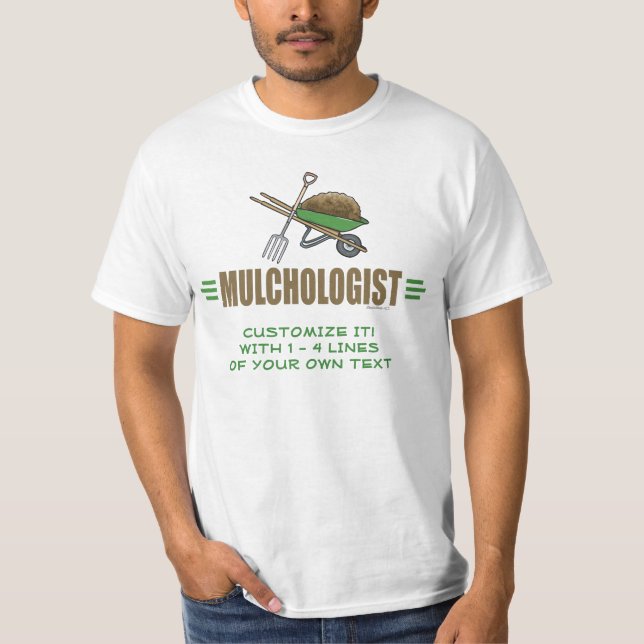 Funny Landscaping T-Shirt (Front)