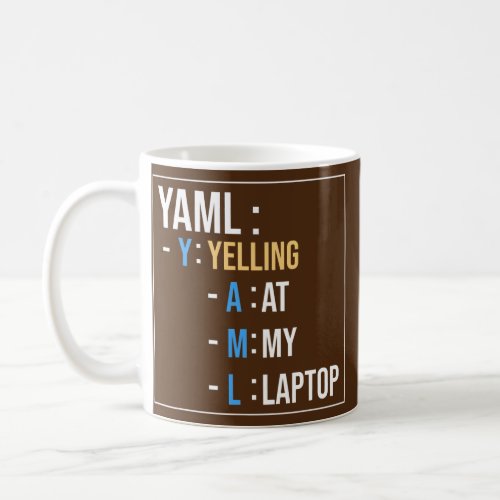 Funny Laptop Quote Cool IT Computer  Coffee Mug