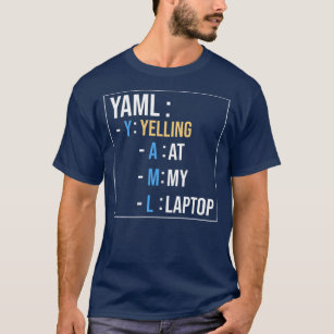 Funny Laptop Quote Cool IT Computer  T-Shirt