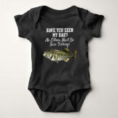 Love My Dad Fishing Bass Funny Cute Quote T-Shirt
